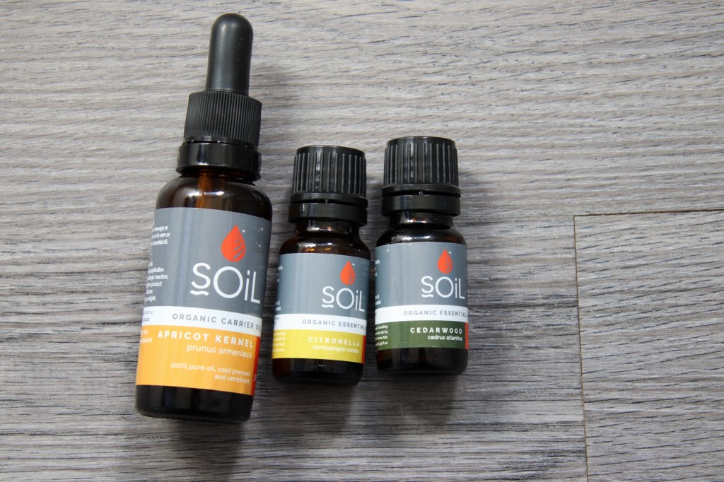 Bottles of Essential Oils