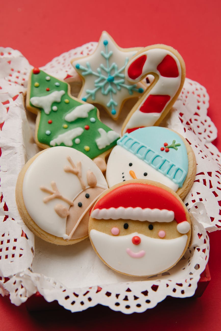 sweet traditional christmas gingerbread cookies for festive q&a with The Grumpy Olive