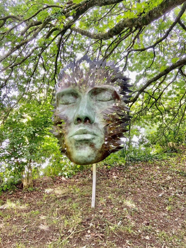 Sculpture of a face