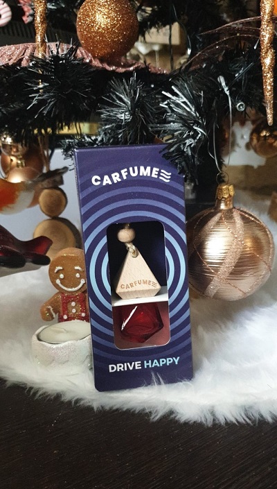 Festive self care option - Carfume Christmas scent.