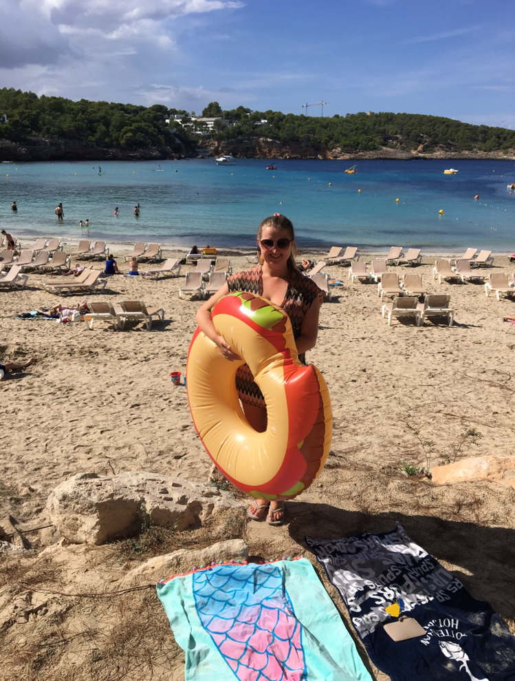 Top 5 places I've visited so far - scene from Portinatx, Ibiza.