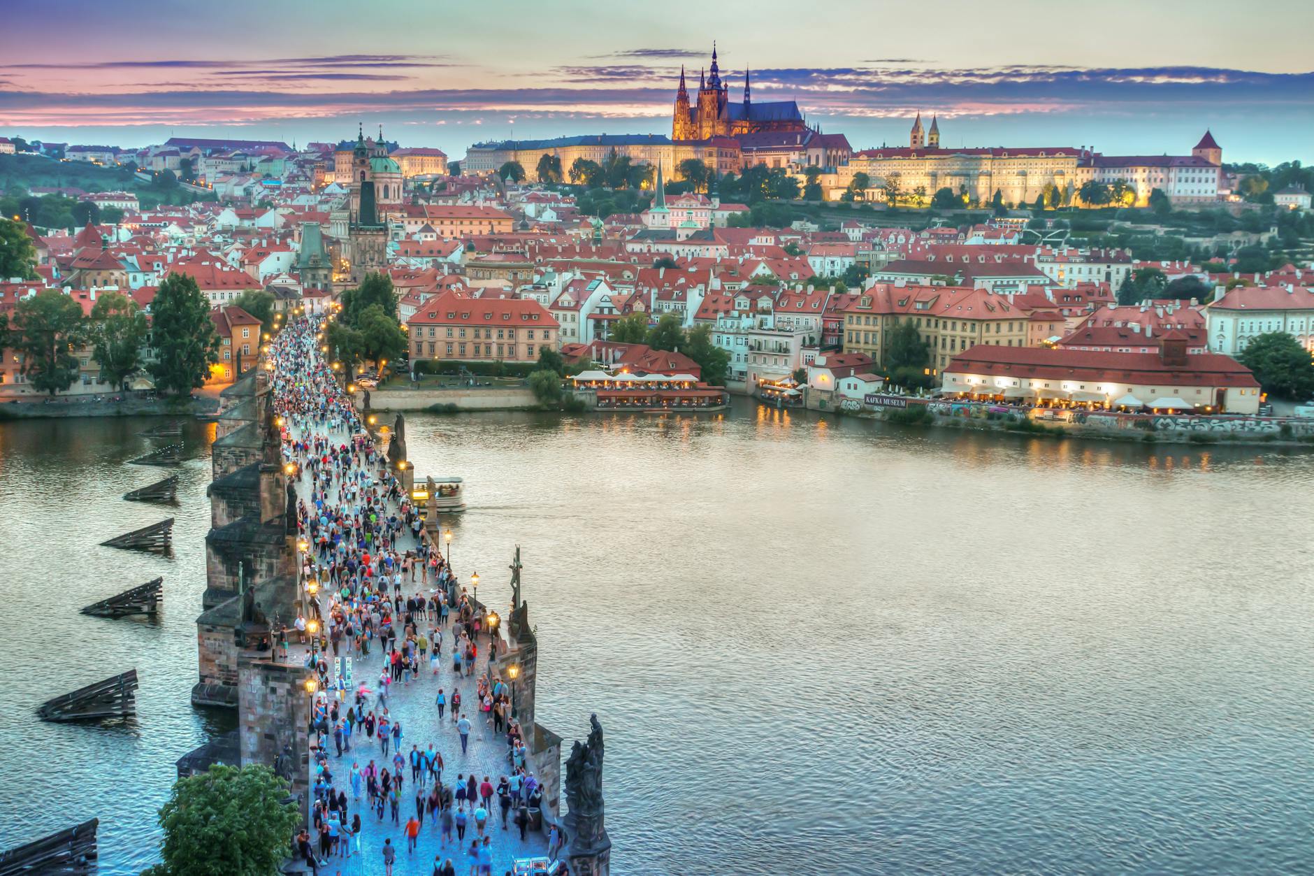Prague City overview for Best holiday destinations in Europe for couples post
