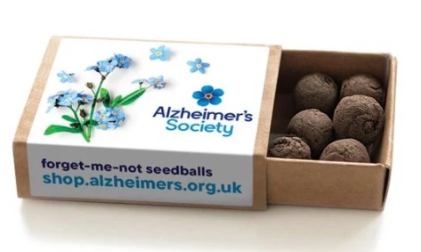 forget-me-not seedballs in box for your ultimate gift guide for loved ones with dementia post.