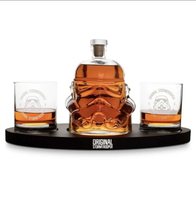 Stormtroopers 3D Helmet Decanter Set for Ultimate Gift Guide for Men: Top Picks You’ll Love post.
