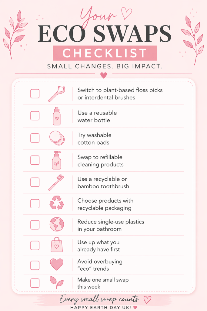 Eco-Friendly Swaps That Are Worth It (And Ones That Aren’t) Checklist printable